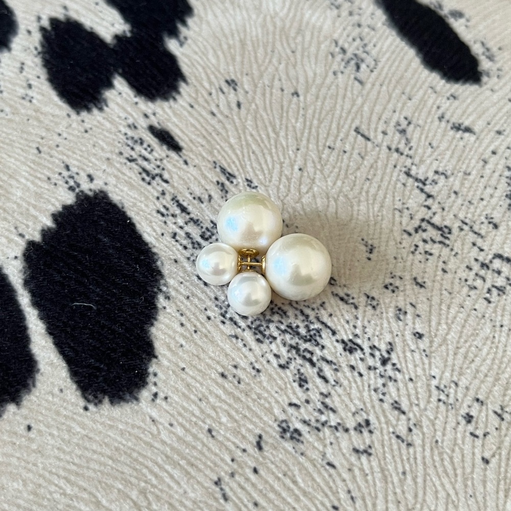Freshwater 18K Gold Earrings